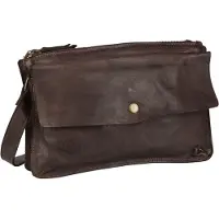 Harold's Leder Umhängetasche Submarine Handbag Brown dunkelbraun