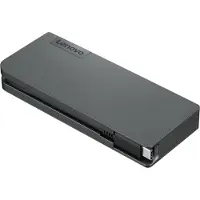 Lenovo 40B90000WW, Kabelgebunden, USB 3.2 Gen 1 (3.1 Gen 1) Type-C, 1000 Mbit/s, Schwarz, Eclipse Black, 4K Ultra HD