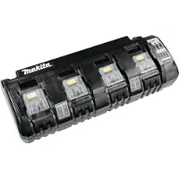 Makita DC18SF, Ladegerät, , Schwarz, 0,5 h, 1,33 h, AC