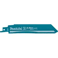 Makita B-55815 Straight saw blades BIM convex tooth 152X1,1MM (14 + 18TPI), 5pcs, For metal, 3-8mm, for pip