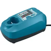 Makita Ladegerät DC10WA, Li-Ionen, 7,2–10.8 V Li-Ionen - 7,2 V / 10,8 V - DC10WA