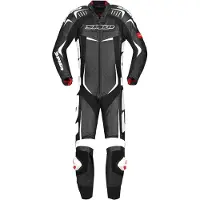 Spidi Track Wind Pro Schwarz Weiß 1-Teiler Kombi Größe 58