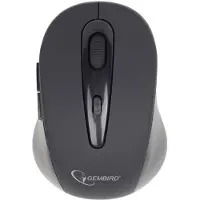 Gembird MUSWB2, rechts, Optisch, Bluetooth, 1600 DPI, Schwarz, Grau