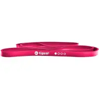 Tiguar Power Band GT Widerstandsband in Lila, 13 mm Breite, 4 mm Stärke, 208 cm Länge, leichte Resistenz