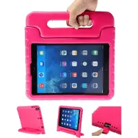 IMoshion Schutzhülle mit Handgriff kindersicher für das Apple iPad 6 (2018) 9.7 Zoll / iPad 5 (2017) 9.7 Zoll - Rosa