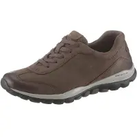 Gabor ROLLINGSOFT Damenschuhe - sportliche Schnür- Halbschuhe grau Freizeit NEU