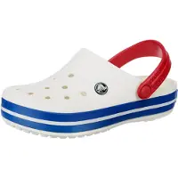 Crocs Crocband, Männlich, Erwachsener, Blau, Rot, Weiß, Einfarbig, 45 - 46, Geschlossene Sandalen