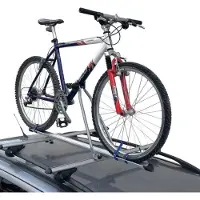 Menabo Top Bike | Dachfahrradträger für 1 Fahrrad für Querträgermontage - Stahl