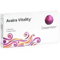 Avaira Vitality (3er Packung) Monatslinsen (-1.75 dpt & BC 8.4) mit UV-Schutz