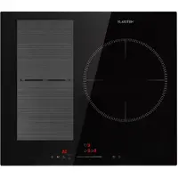 Klarstein Induktionskochfeld, Glaskeramik Kochfeld, Induktionskochfeld mit 3 Platten, Einbau-Induktionskochfeld mit Touch-Display, Digitalanzeige und Timer-Funktion, Schnelles Aufheizen, 5800 Watt