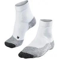 Falke TE2 Short Herren Tennis Kurzsocken, 42-43, Weiß, Uni, Baumwolle