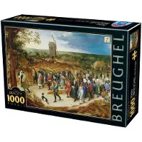 D - Toys Kunst Puzzle Breughel the Younger The Marriage Procession 1000 Teile