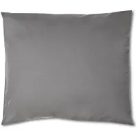 Kayori Kissenbezug Shizu Anthrazit (Perkal) (2er Set)-60 x 70 cm