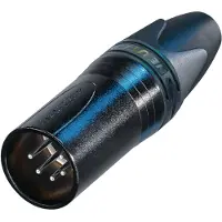 Neutrik Kabelstecker XLR schwarz 5-polig