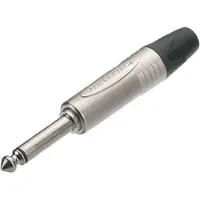 Neutrik NP 2X Klinkenstecker, 6,3 mm, Mono, 2-pol