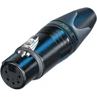 Neutrik NC5FXX-B 5-polige XLR-Buchse