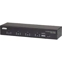 Aten VM0404, HDMI, Schwarz, Metall, 30 m, 1920 x 1200 (WUXGA), 300 MHz