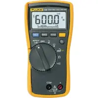 Fluke 114, 0.0001 - 600 V, 0,0001 - 600 V, 0,0001 mV, 0,0001 mV, 1 - 600 Ohm, 1 Ohm