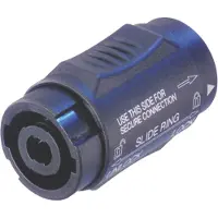 Neutrik NL4MMX 4-poliger SpeakON Adapter Verriegelbar