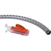 Dataflex Addit Kabelschlucker 15 mm/3 m mit Einzugshilfe (33.732)