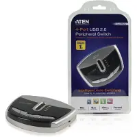 Aten US421A USB 2.0-Peripheriegeräte-Switch mit 4 Ports
