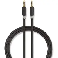 Nedis CABW22000AT20, 3.5mm, 3.5mm, Kupferverkleidetes Aluminium (CCA), 2 m, Anthrazit
