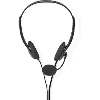 Nedis Chst100bk Headset Silber Silber One Size
