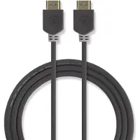 Nedis CVBW34000AT30, 3 m, HDMI Typ A (Standard), HDMI Typ A (Standard), 3D, Anthrazit
