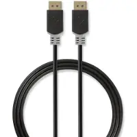 Nedis Gold Ccbw37014at30 Displayport-kabel Dp M-dp M 8k Vergoldet 3 M 60hz
