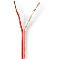Nedis Cabr1500tr150 Lautsprecherkabel 2x 1.5 Mm 15 M