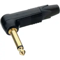 Neutrik Winkel-Klinkenstecker 90 Grad mono SW