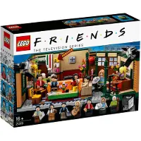 LEGO 21319 Ideas FRIENDS "Central Perk" Café für Erwachsene und Fans der Kultserie, Konstruktionsspielzeug mit 7 Minifiguren, Set zum 25. Jubiläum