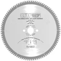 Cmt 284.080.10P Sägeblatt für Nichteisenmetalle (Alu) positiv 250 x 32 x 80T