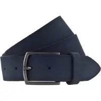 Vanzetti Gürtel 35mm Leather Belt W95 Navy