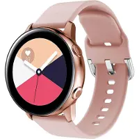 IMoshion Silikonband für das Samsung Galaxy Watch 4 / 5 / 6 / 7 / FE (20 mm) - Rosa