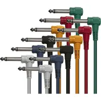 Yellow cable P060C-6 - 6 x 1/4" Abgewinkelte Klinke/Abgewinkelte Klinke Patchkabel 60cm.