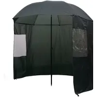 vidaXL Angelschirm Grün 240x210 cm
