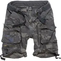 Brandit Savage Vintage Shorts Herren Baumwolle schwarz, L