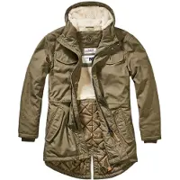 Brandit Marsh Lake Parka Grösse: S, Farbe: Oliv