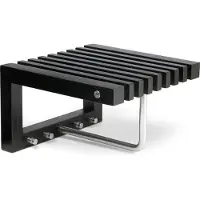 Fritz Hansen - Cutter Minigarderobe, Schwarz