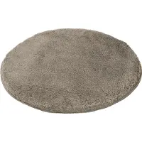 Kleine wolke Badematte "RELAX", rutschhemmend beschichtet, fußbodenheizungsgeeignet, Badteppich, Uni Farben, rechteckig, rund & als Set erhältlich
