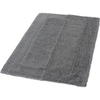 Kleine wolke Badteppich Havanna 60x100 cm | schiefer - grau