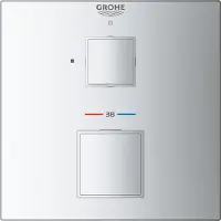 GROHE Grohtherm Cube, Chrom