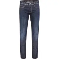 MAC Jeans dunkelblau einfarbig Denim Baumwolle