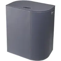 Sapho Wäschekorb mit innensack VELA, 2464GR, Anthrazit 2464GR