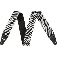 Fender 2"-Gitarrengurt Wild Zebra-Design