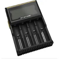 Nitecore D4EU, Lithium-Ion (Li-Ion), Nickel-Cadmium (NiCd), Nickel-Metallhydrid (NiMH), AA, AAA, AAAA, C
