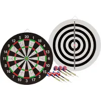 KRF Flock With 6 Darts 45 Cm Dartscheibe