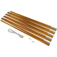 Bo Camp Vervangingsset - Boogstokken - 9.5 Mm - Aluminium - Goud