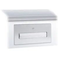 Wagner EWAR Papierhandtuchspender, WP 165 731 186 , Hochglanzpoliert, Fassungsvermögen: 250 Papierhandtücher